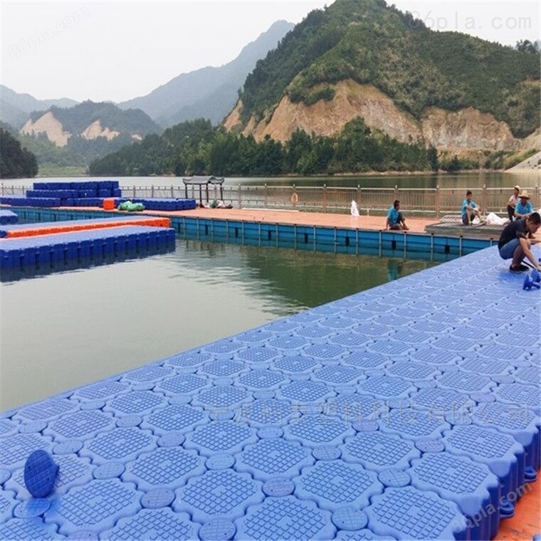 水上浮动餐厅建造浮台 景区大型水上平台