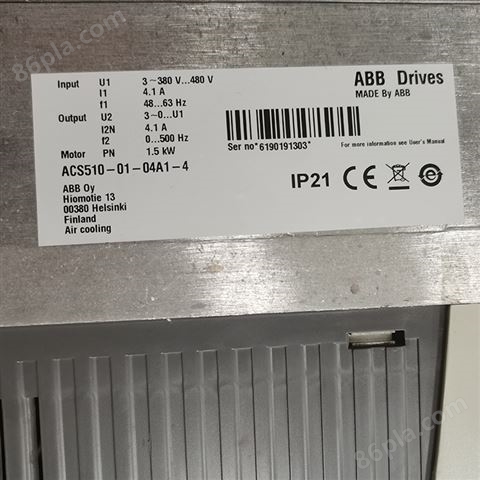 ABB变频器ACS510-01-04A1-4 380V 480V