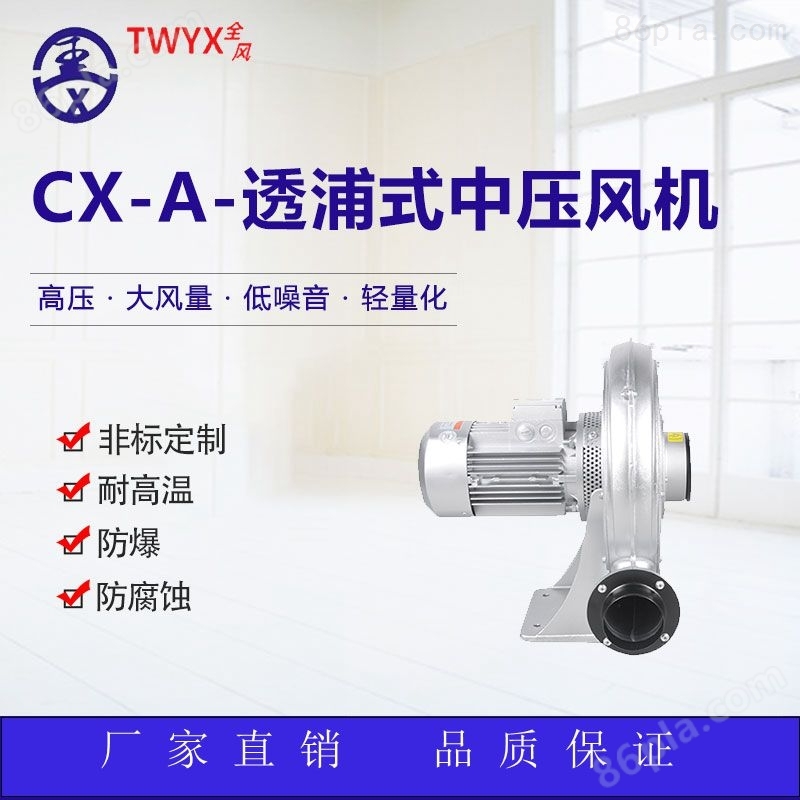 CX-1/4中国台湾透浦式中压风机