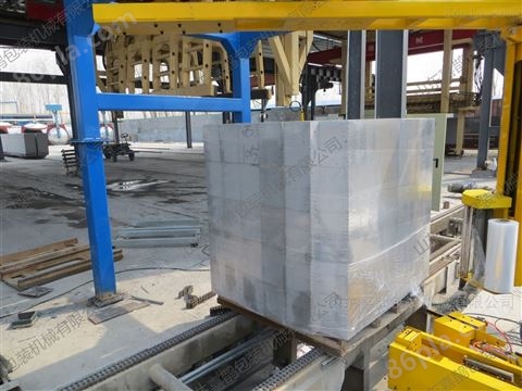混凝土 水泥 砖块缠绕包装机
