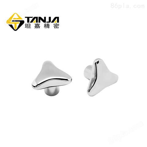 TANJA T52螺母型锁紧旋钮 不锈钢三角旋钮